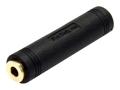 StarTech.com 3.5 mm to 3.5 mm Audio Coupler - Female to Female