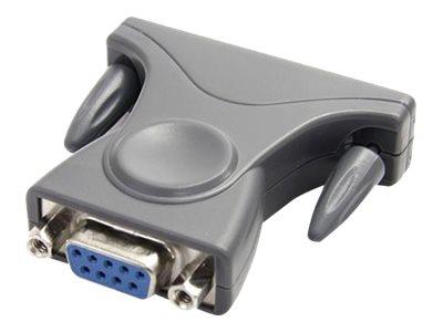 StarTech.com USB to RS232 DB9/DB25 Serial Adapter Cable - M/M