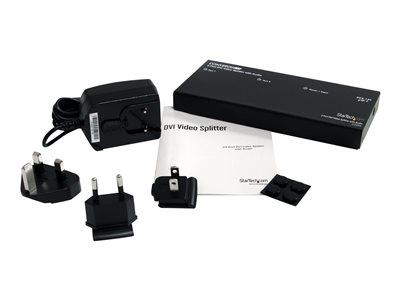 StarTech.com 2 Port DVI Video Splitter with Audio