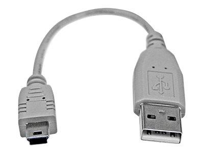 StarTech.com 6in Mini USB 2.0 Cable - A to Mini B