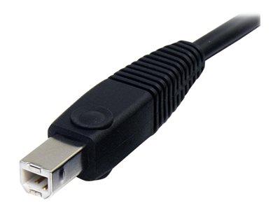 StarTech.com 6ft 4-in-1 USB DisplayPort KVM Switch Cable with Audio & Microphone