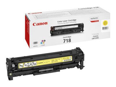 Canon 718 Yellow Toner