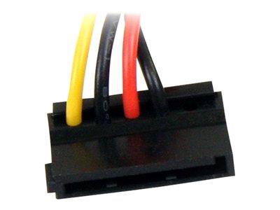 StarTech.com 6in 4 Pin Molex to Right Angle SATA Power Cable Adapter