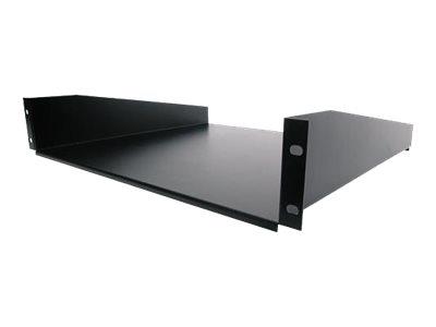 StarTech.com Black Standard Universal Server Rack Cabinet Shelf