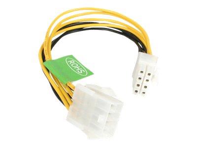 StarTech.com 8in EPS 8 Pin Power Extension Cable