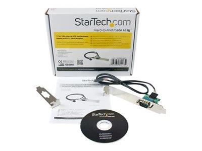 StarTech.com 24in Internal USB Motherboard Header to Serial RS232 Adapter