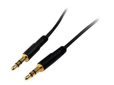 StarTech.com 10 ft Slim 3.5mm Stereo Audio Cable - M/M