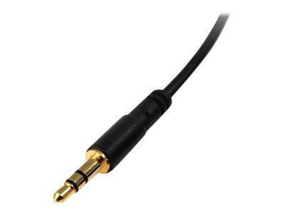 StarTech.com 15 ft Slim 3.5mm Stereo Audio Cable - M/M