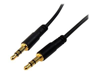 StarTech.com 6 ft Slim 3.5mm Stereo Audio Cable - M/M