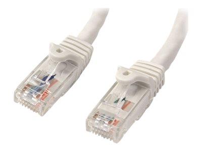 StarTech.com 50 ft White Gigabit Snagless RJ45 UTP Cat6 Patch Cable