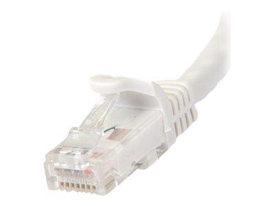 StarTech.com 75 ft White Gigabit Snagless RJ45 UTP Cat6 Patch Cable