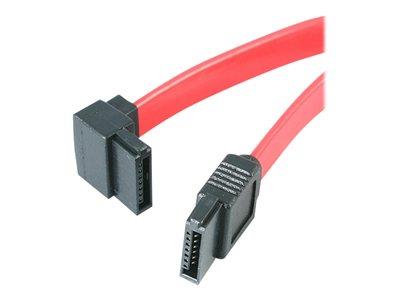 StarTech.com 18in SATA to Left Angle SATA Serial ATA Cable - F/F