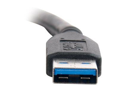 C2G CablesToGo 2m USB 3.0 AM-AM CBL BLK