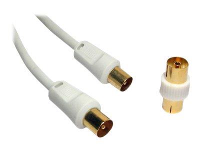 Cables Direct RF Cable IEC connector (M) to IEC connector (M) - 5m - Coaxial