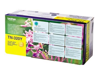 Brother TN320Y 1.5k Yellow Toner