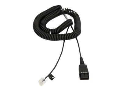 Jabra GN Quick Disconnect To RJ45 Cable - Curly