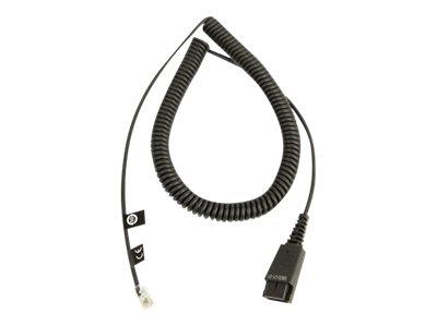 Jabra Jabra QD cord, coiled, RJ9 plug