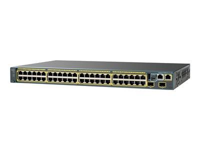 Cisco Catalyst 2960S-48TS-S - Switch - Managed - 48 x 10/100