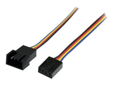 StarTech.com 12in 4 Pin Fan Power Extension Cable - M/F