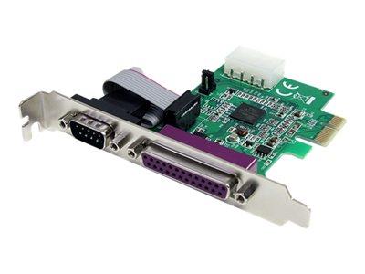 StarTech.com 1S1P Native PCI Express Parallel Serial Combo Card with 16950 UART