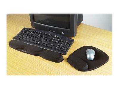 Kensington Foam Mouse Wristrest - Mouse pad with wrist pillow - black