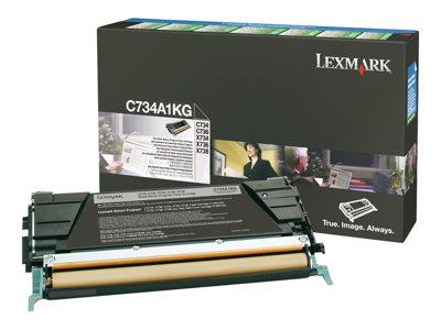 Lexmark LEX C734A1KG RET.PR.CART.BLACK