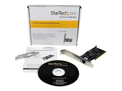 StarTech.com 1 Port PCI 10/100/1000 32 Bit Gigabit Ethernet Network Adapter Card