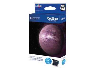 Brother LC1220C - Print cartridge - 1 x cyan - 300 pages