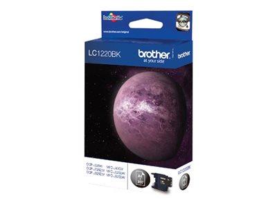Brother LC1220BK - Print cartridge - 1 x black - 300 pages