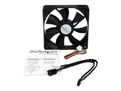 StarTech.com 120x25mm Computer Case Fan with PWM – Pulse Width Modulation Connector