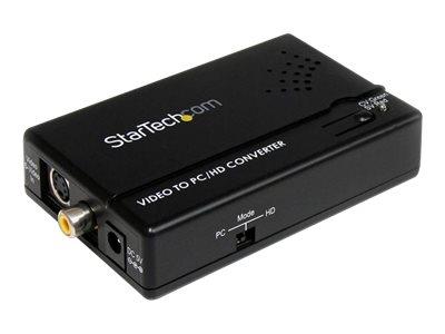 StarTech.com Composite and S-Video to VGA Video Scan Converter