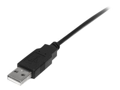 StarTech.com 3 ft Mini USB Cable - A to Right Angle Mini B