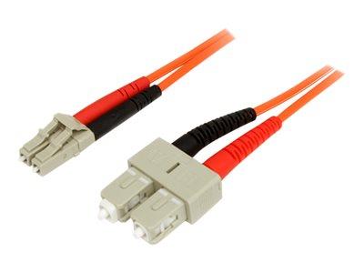 StarTech.com 1m Multimode 50/125 Duplex Fiber Patch Cable LC - SC