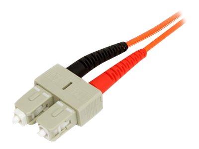 StarTech.com 2m Multimode 62.5/125 Duplex Fiber Patch Cable LC - SC