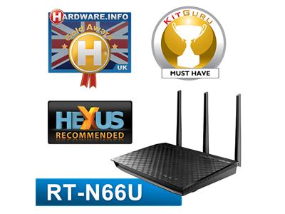 Asus RT-N66U Black Diamond Dual-Band Wireless-N900 Gigabit Router