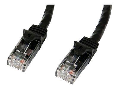 StarTech.com 10m Black Gigabit Snagless RJ45 UTP Cat6 Patch Cable - 10 m Patch Cord