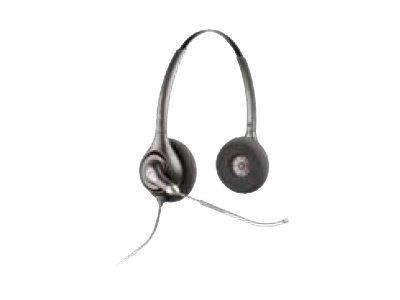 Poly Plantronics SupraPlus HW361/A Binaural Corded Headset - Silver