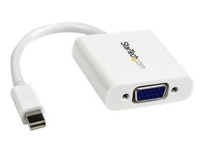 StarTech.com Mini DisplayPort to VGA Video Adapter Converter - White