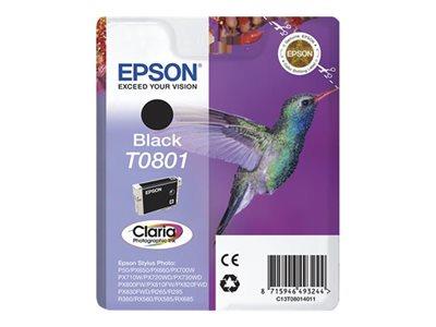 Epson T0801 - Print cartridge - 1 x black