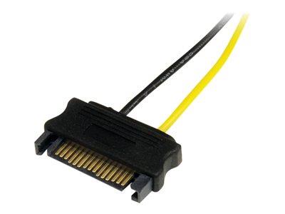 StarTech.com 6in SATA Power to 6 Pin PCI Express Video Card Power Cable Adapter