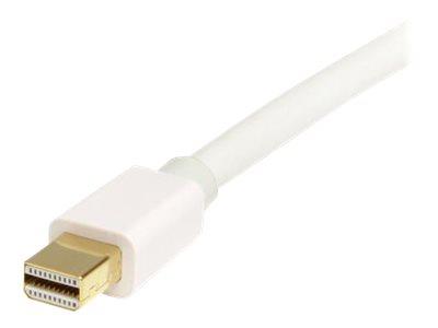 StarTech.com 1m (3 ft) White Mini DisplayPort to DisplayPort 1.2 Adapter Cable M/M - DisplayPort 4k