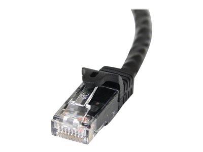 StarTech.com 3m Black Gigabit Snagless RJ45 UTP Cat6 Patch Cable