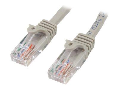 StarTech.com 15 m Cat5e Gray Snagless RJ45 UTP Cat 5e Patch Cable