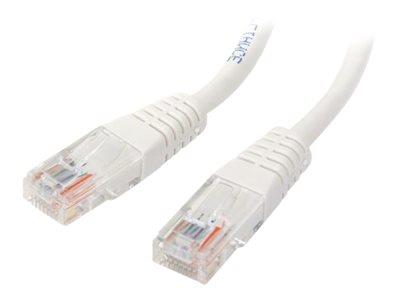 StarTech.com 15m White Molded Cat5e Patch Cable