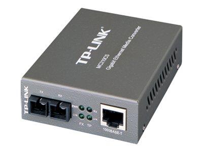TP LINK 1000M RJ45 to 1000M Single-Mode SC Fiber Converter