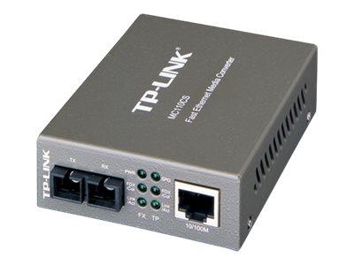 TP LINK 10/100M RJ45 to 100M Single-Mode SC Converter Full-Duplex