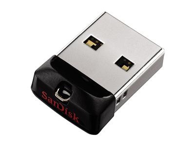 SanDisk Cruzer Fit - USB flash drive - 32 GB - USB 2.0