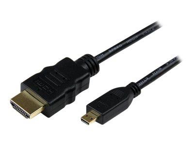 StarTech.com 3m High Speed HDMI Cable with Ethernet - HDMI to HDMI Micro - M/M