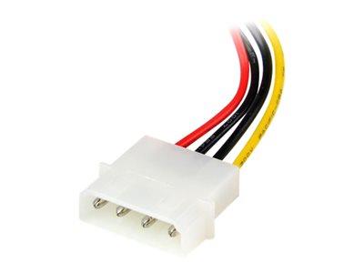 StarTech.com 6in 4 Pin Molex to Left Angle SATA Power Cable Adapter