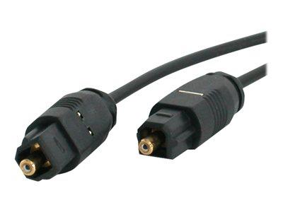 StarTech.com 15 ft Thin Toslink Digital Optical SPDIF Audio Cable